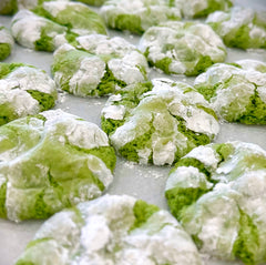 Pandan de Coco Crinkle Cookie (pack of 20)